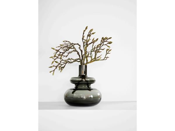 

Zone Vase 23 x 25 cm i smoked grey, Inu